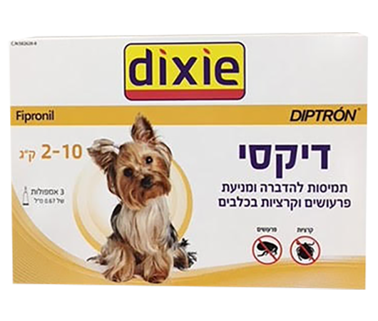 אמפולות לכלב דיקסי 2-10 ק”ג