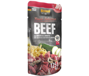 בלקנדו פאוץ – בקר וקישואים – 125 גרם