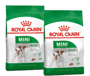 מארז 2 שקים רויאל קנין – מיני אדולט – 8 ק”ג